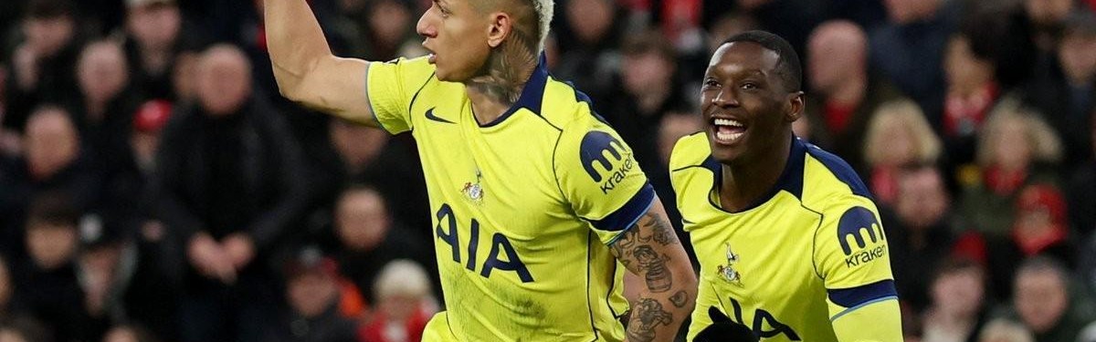 世预赛手机观看平台-里沙利松英超客战利物浦已打入5球，仅次于安迪-科尔