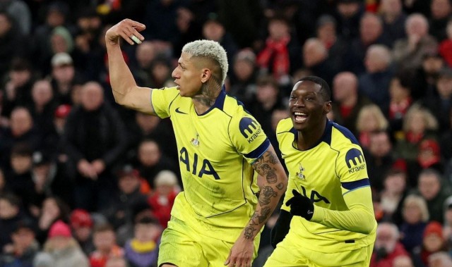 世预赛手机观看平台-里沙利松英超客战利物浦已打入5球，仅次于安迪-科尔